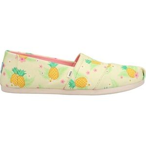 TOMS Pineapple Print Alpargata Slip-Ons - Vibrant Style & Comfort, Size US 7